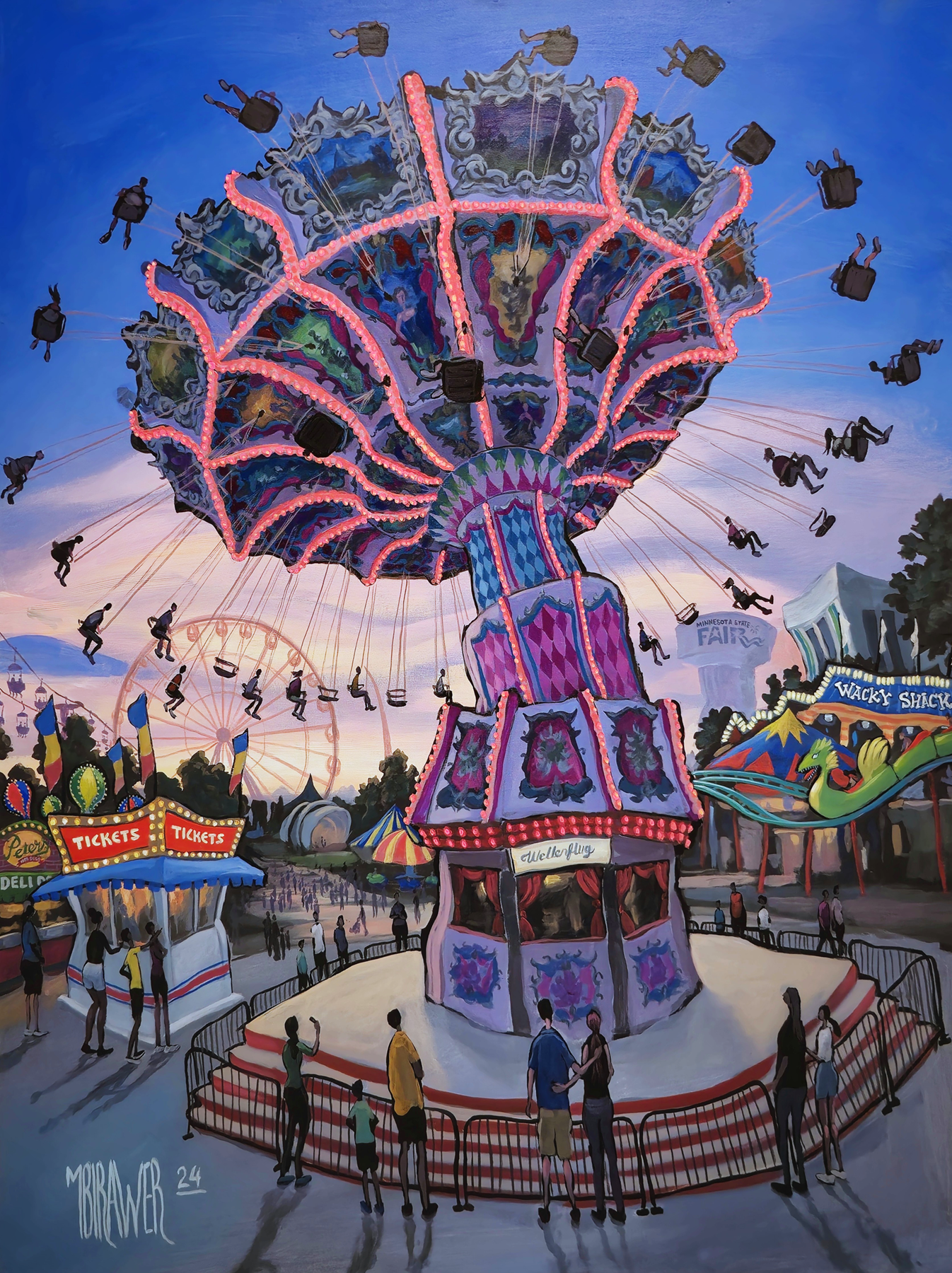 Wave Swinger - Minnesota State Fair - Michael Birawer