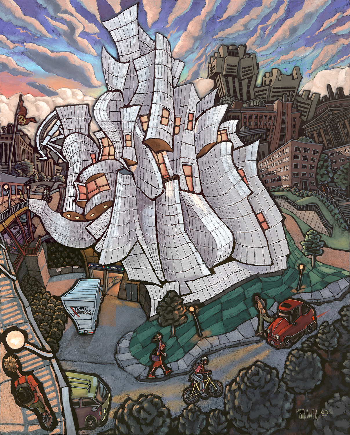 Weisman Art Museum Original Painting