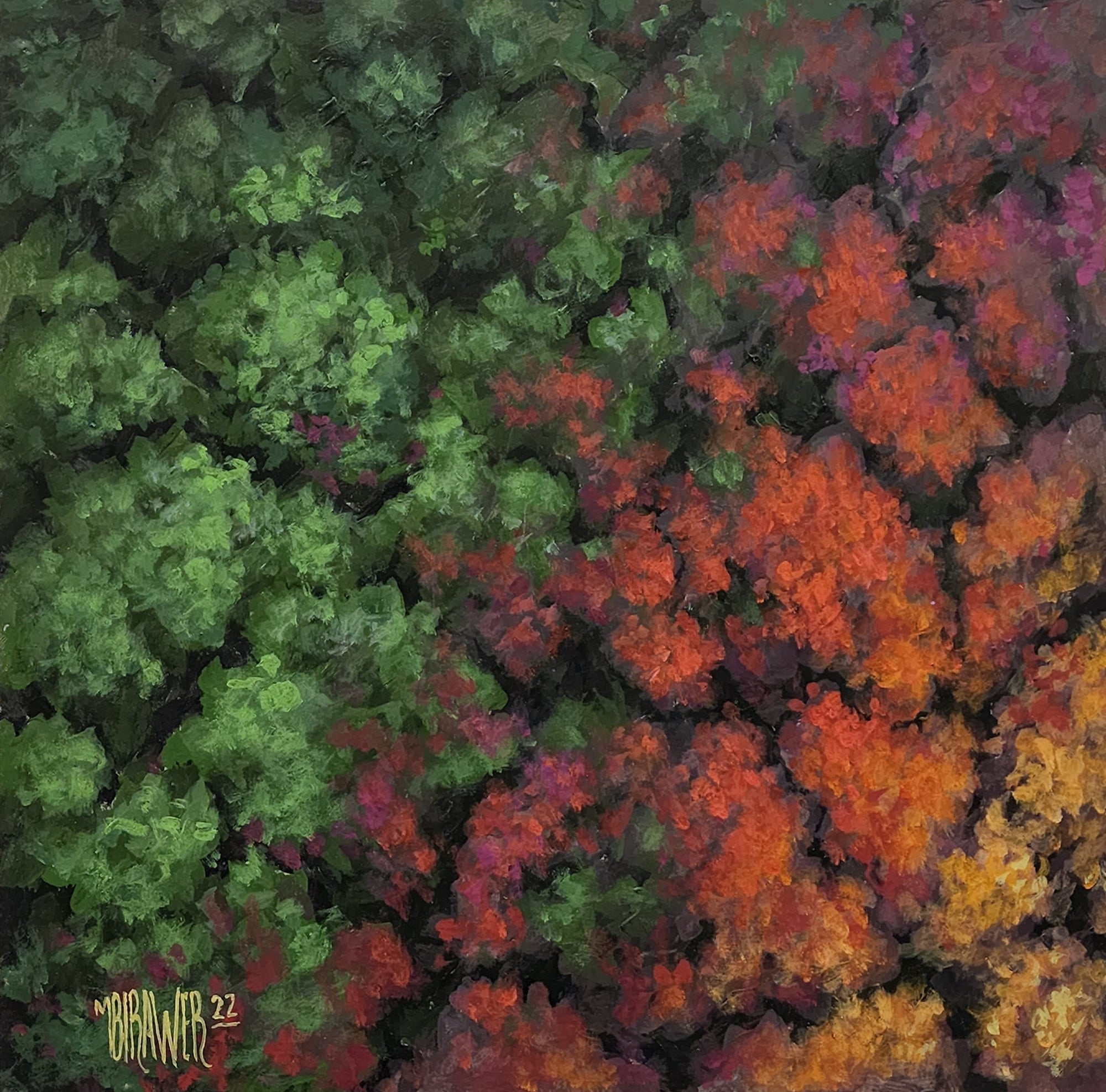 Autumn's Transition Original Painting  AVAILABLE