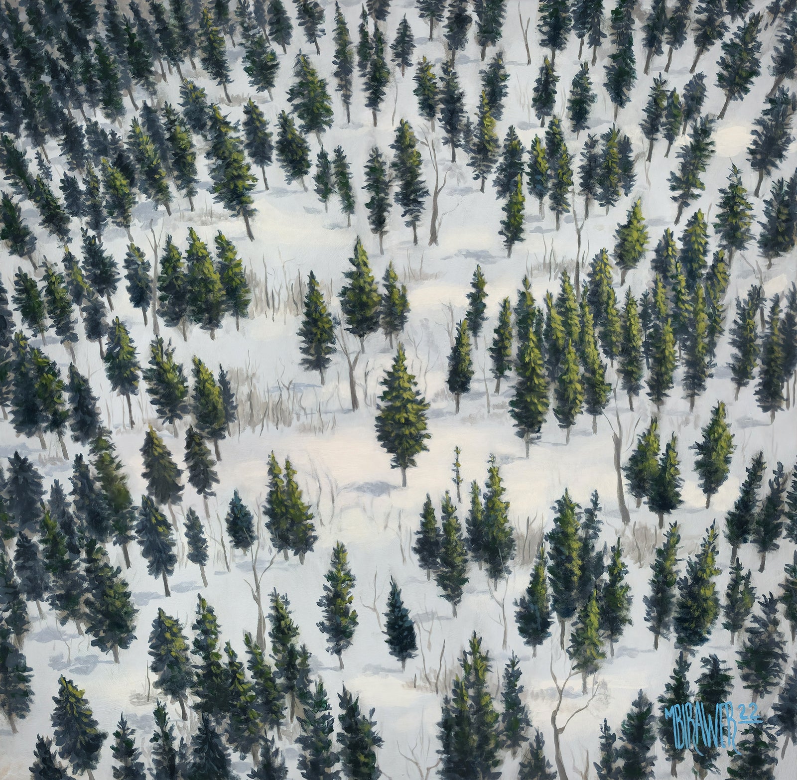 One Tree Amongst Many Original Painting