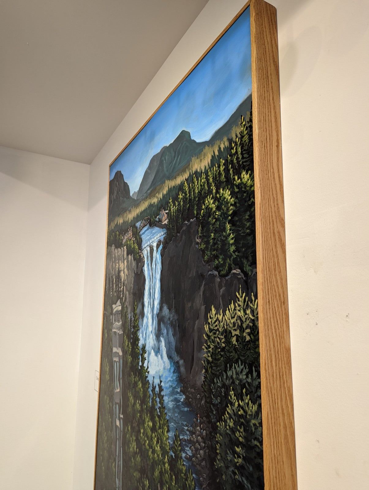 Snoqualmie Falls Original Painting