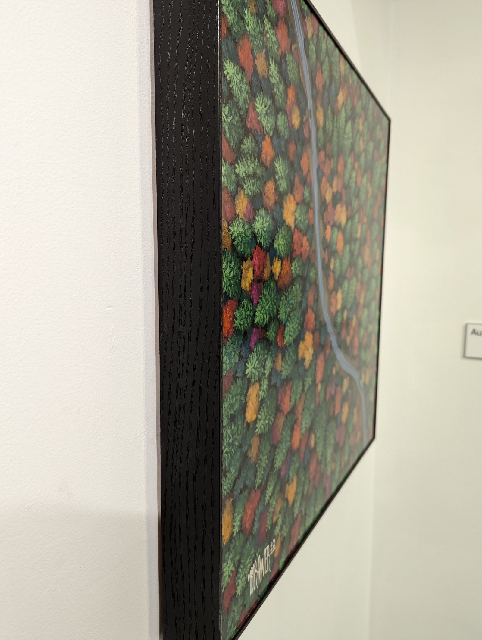 Winding Through Wilderness the Original Painting