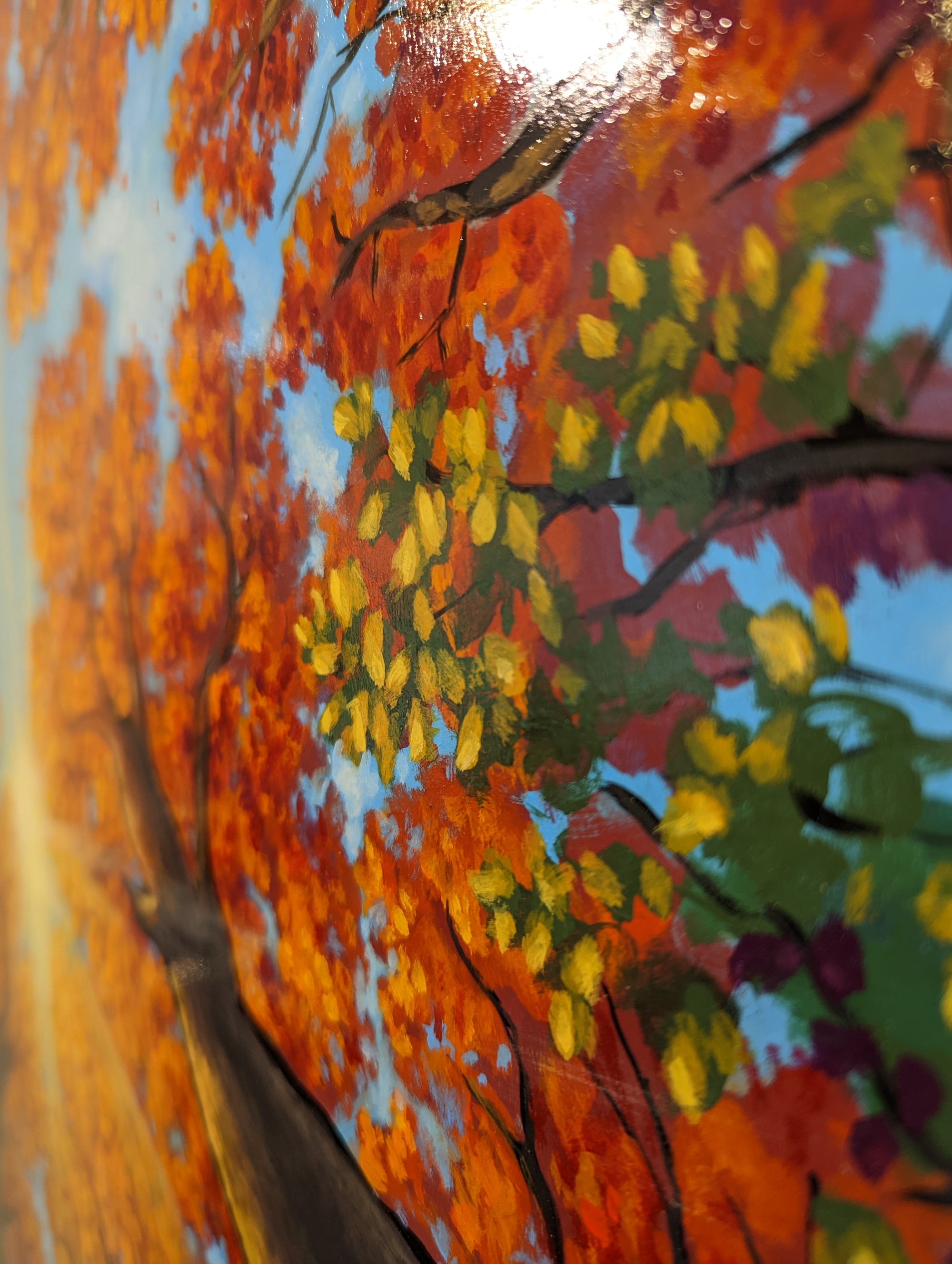 Autumn Canopy II Original Painting