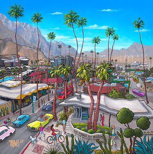 Palm Springs Original Painting