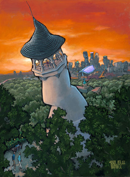 Prospect Park - Minneapolis Original Painting