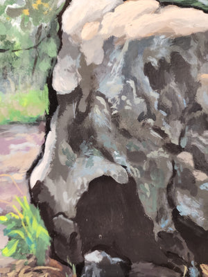 The Resting Rock Original Painting