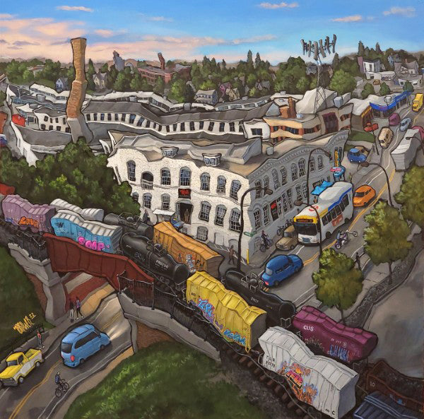 The Historic Thorp Building - Minneapolis Original Painting