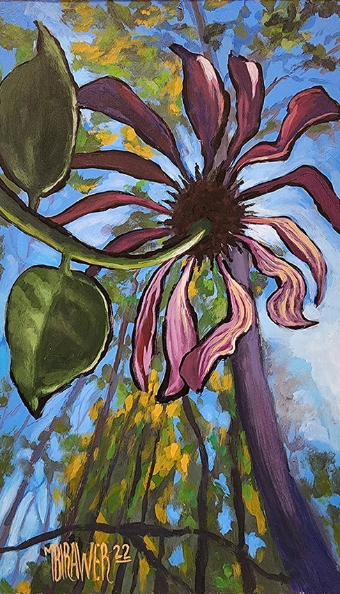 What a Dying Flower Sees Original Painting