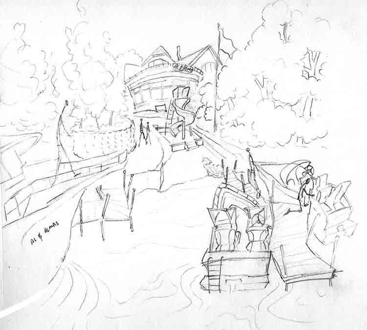Al and Alma's Concept Drawing