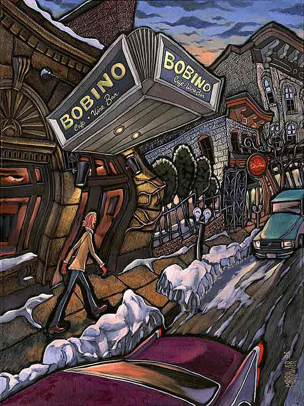 Bobino Original Painting