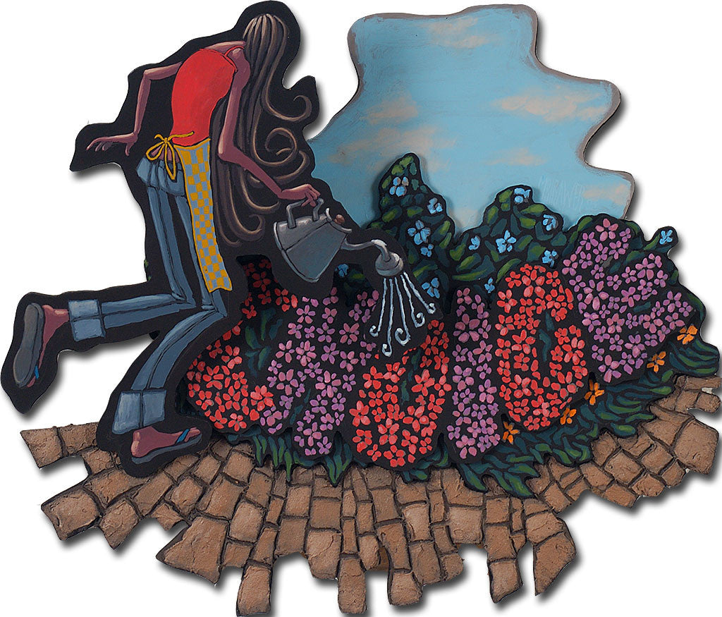 Nurturing Choice Cutout Painting
