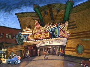 Grandview Theater Original Painting