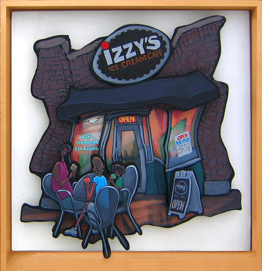 Izzy's Cutout Painting