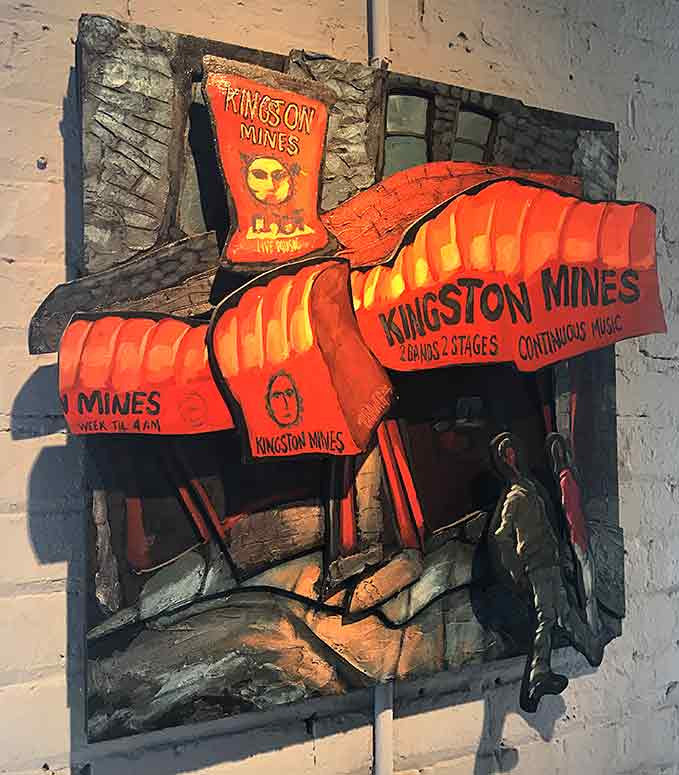 Kingston Mines - Chicago Original Painting