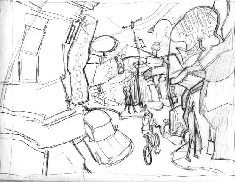 Lowry and Marshall Concept Drawing