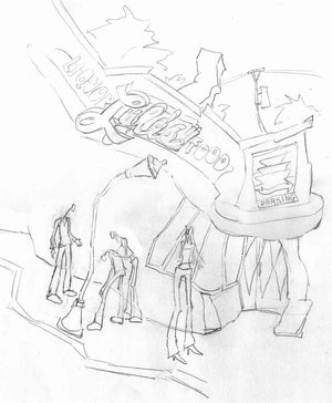 Liquor Lyle's Concept Drawing