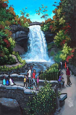 Minnehaha Falls Original Painting