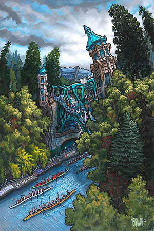 Montlake Cut Original Painting