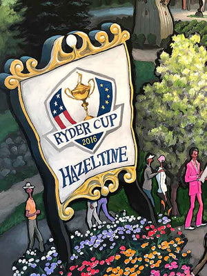 Ryder Cup 2016 Original Painting