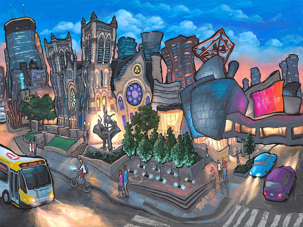 Westminster - Minneapolis Original Painting